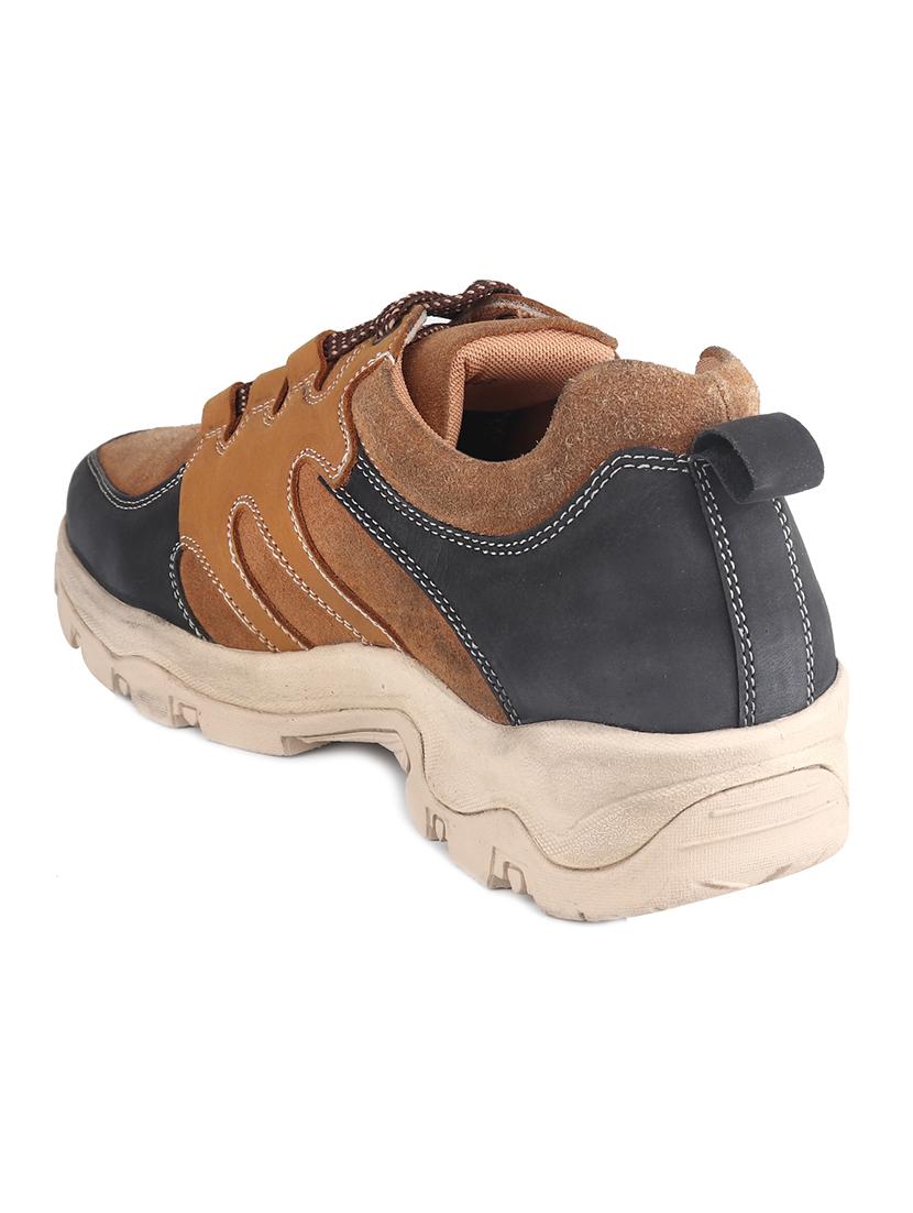 tan leather lace up shoes - 20446802 - Standard Image - 2