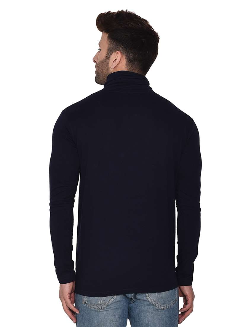 men long sleeved solid regular t-shirt - 20448602 -  Standard Image - 2