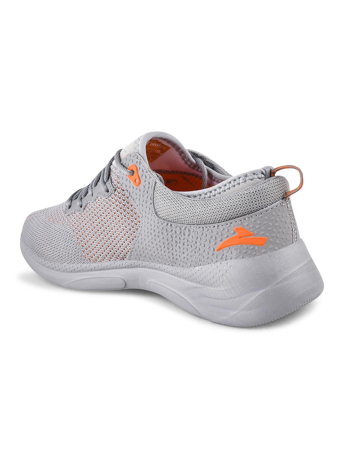 men self designed grey lace-up sport shoe - 20449221 - Standard Image - 2