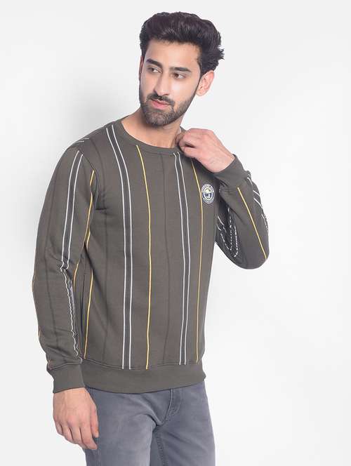 mens striped sweatshirt - 20449329 -  Standard Image - 0