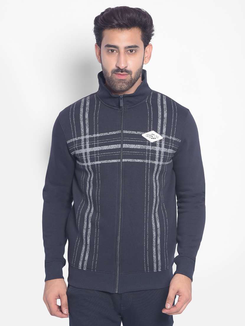 mens striped sweatshirt