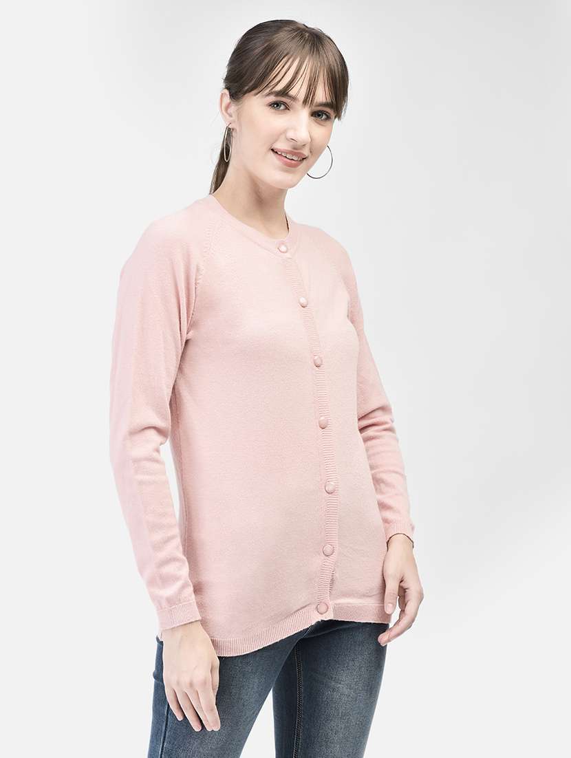 women rosewater viscose cardigan - 20449364 - Standard Image - 2