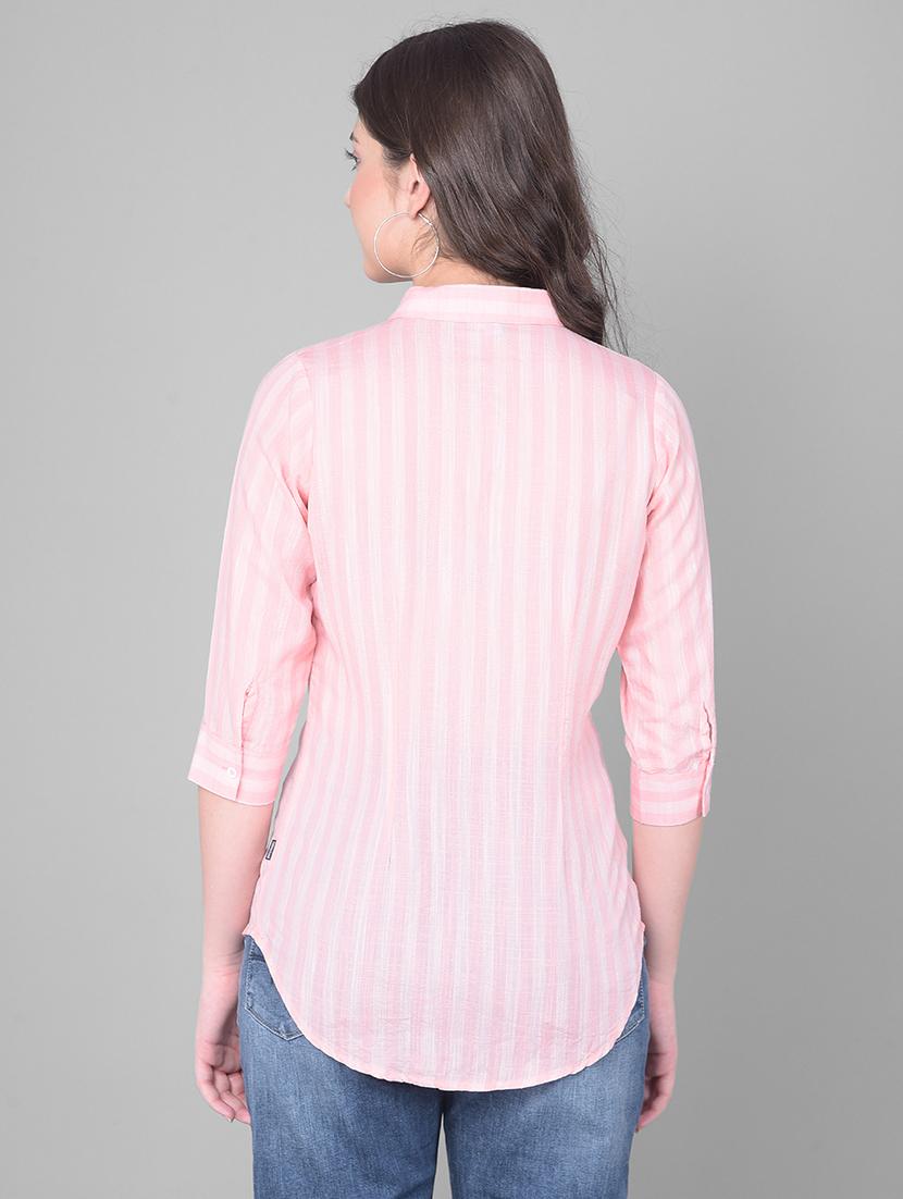 striped casual shirt - 20449404 - Standard Image - 2