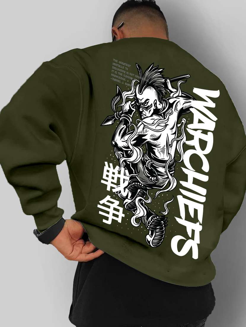 men oversized back print sweatshirt - 20451498 -  Standard Image - 2