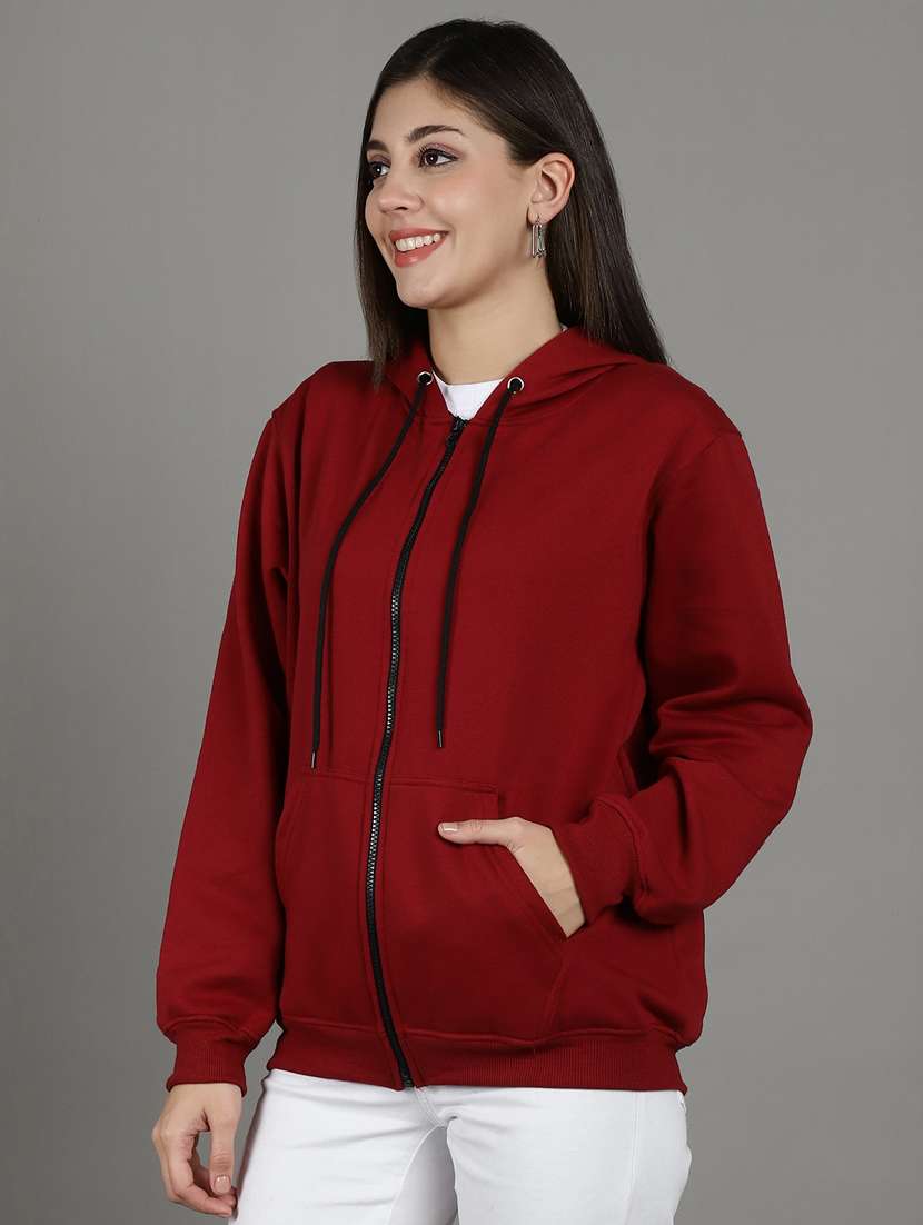 women's plain sweatshirt - 20458054 - Standard Image - 2
