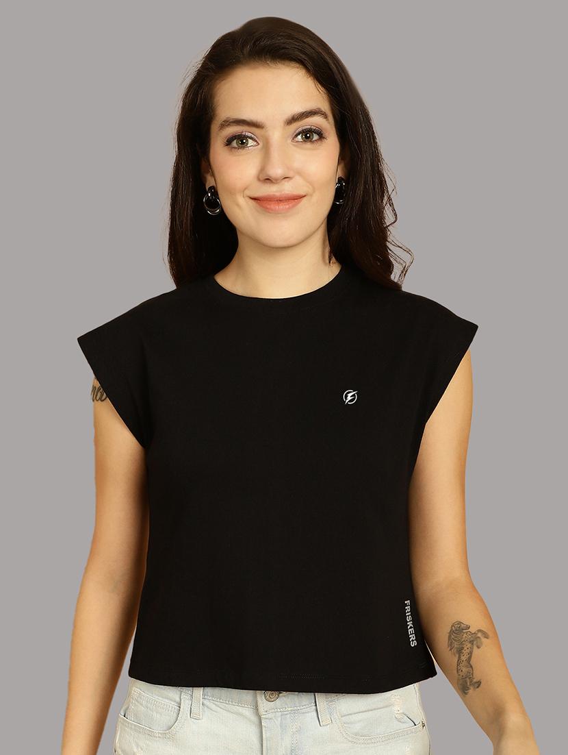 women's plain crew neck t-shirt - 20458335 -  Zoom Image - 0