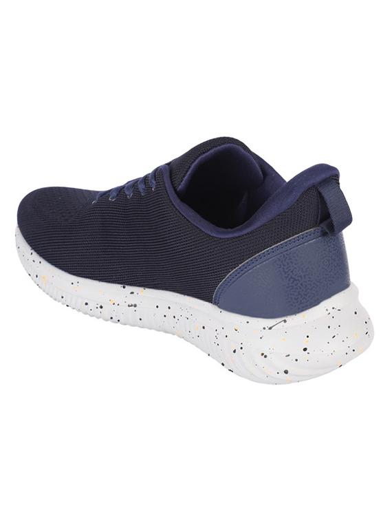 navy blue lace up sport shoes - 20458390 - Standard Image - 2