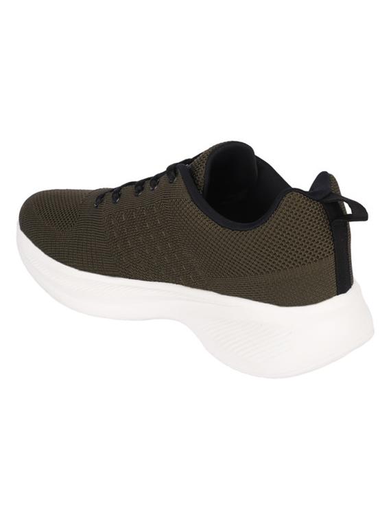 olive lace up sport shoes - 20458398 - Standard Image - 2