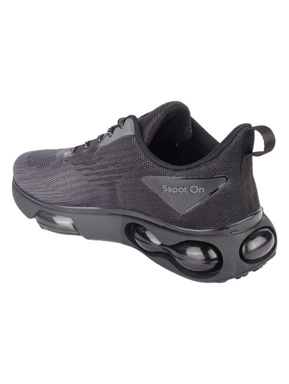 grey lace up sport shoes - 20458555 - Standard Image - 2
