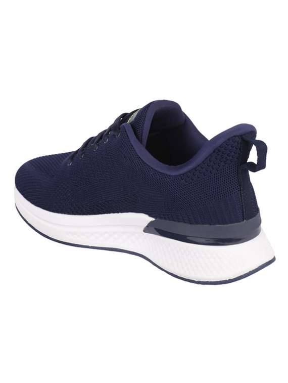 navy lace up sport shoes - 20458558 - Standard Image - 2