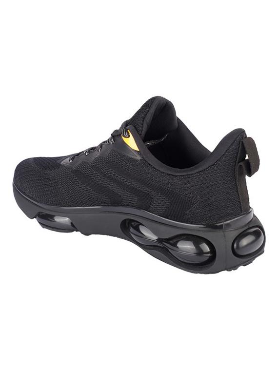 black lace up sport shoes - 20458575 - Standard Image - 2