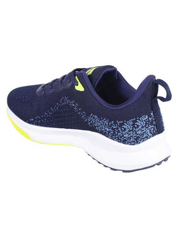 navy lace up sport shoes - 20458582 - Standard Image - 2