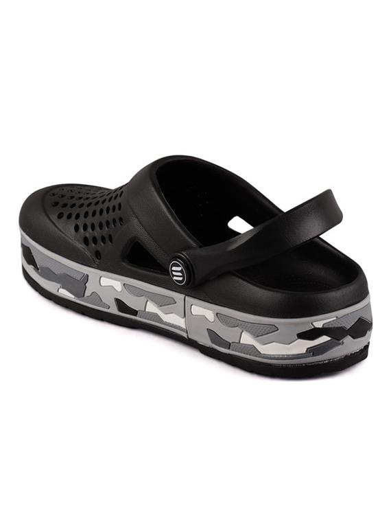 men textured black clogs - 20458623 - Standard Image - 2