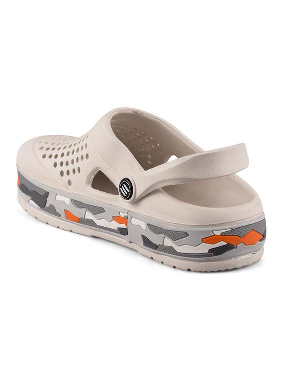 men textured beige clogs - 20458624 - Standard Image - 2