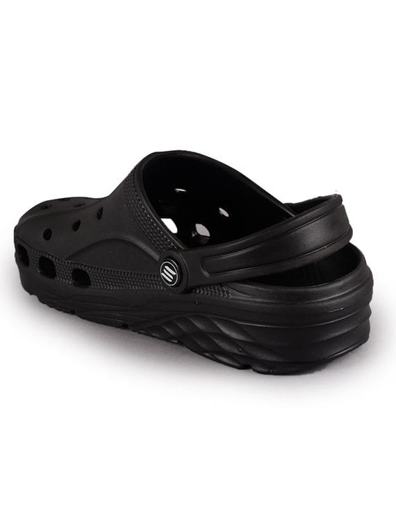 black solid crocs - 20458626 - Standard Image - 2