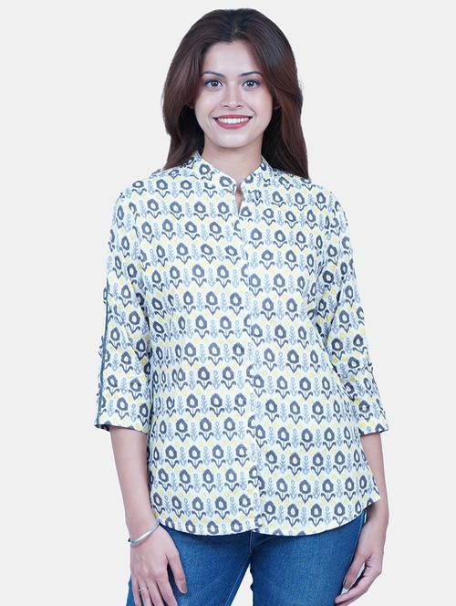 women white printed regular shirt - 20458993 -  Standard Image - 0
