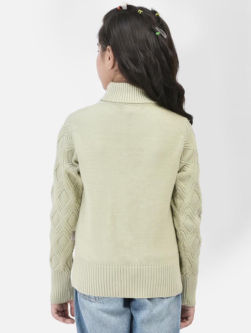 girls knitted pulllover - 20459438 - Standard Image - 2