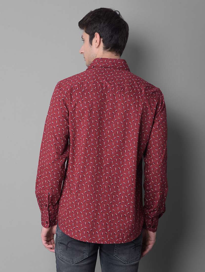 slim fit casual printed shirt - 20459475 -  Standard Image - 2