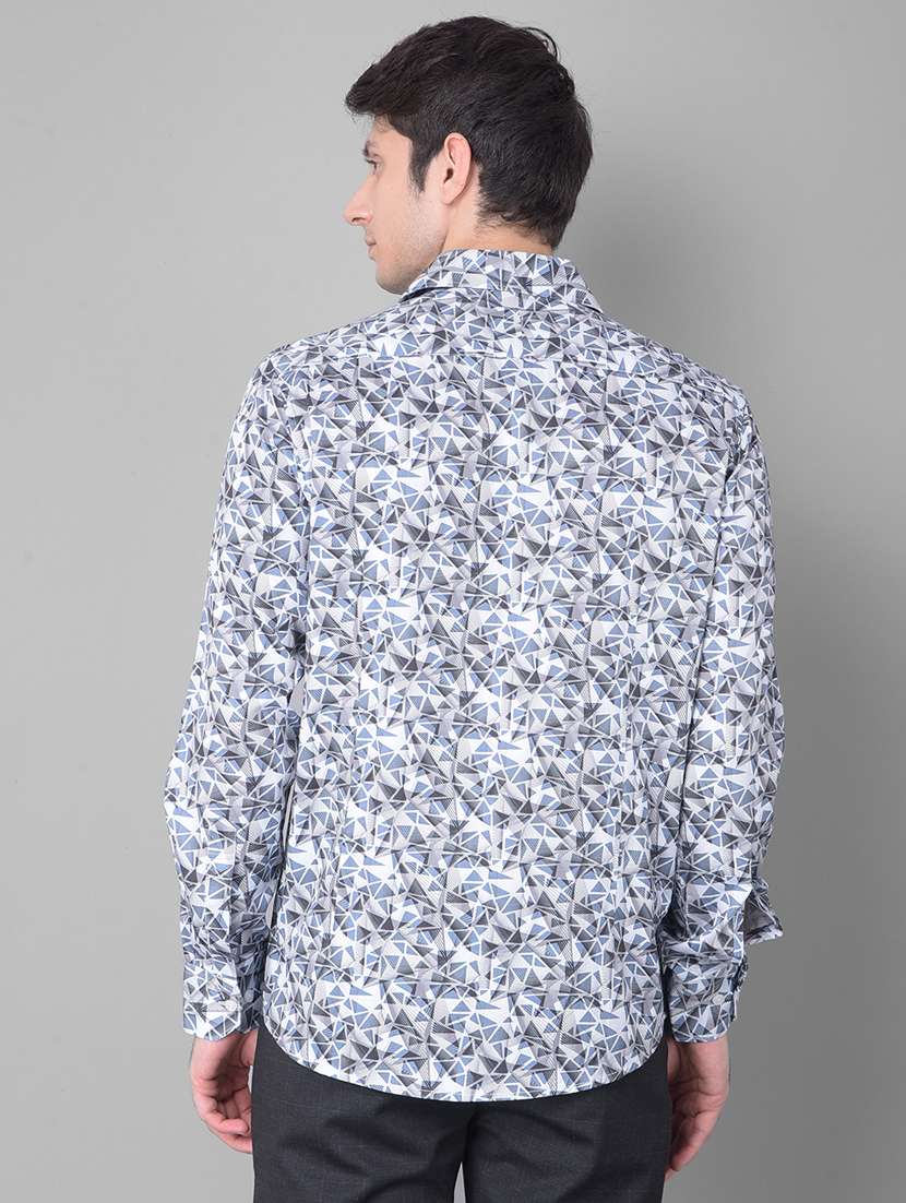 slim fit casual printed shirt - 20459482 -  Standard Image - 2