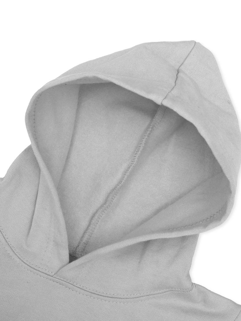 boys hooded solid regular sweatshirt - 20468386 - Standard Image - 2