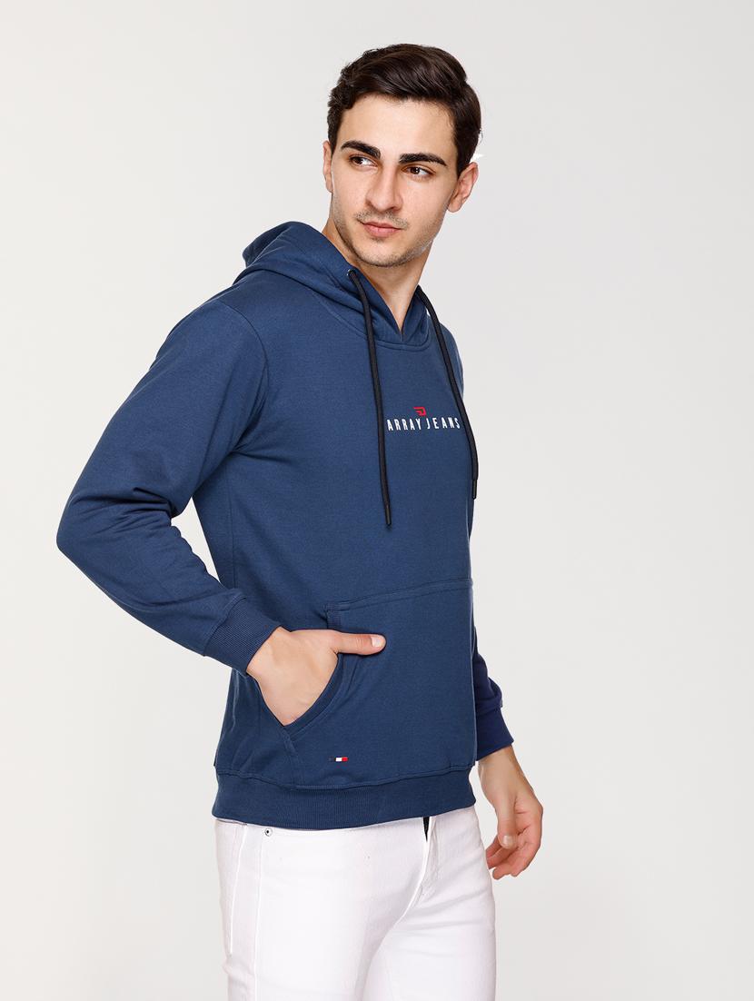 mens chest print sweatshirt - 20469912 - Standard Image - 2
