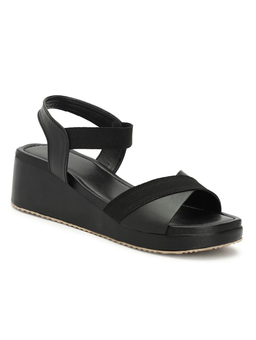 women's black platforms wedge - 20470425 -  Zoom Image - 0