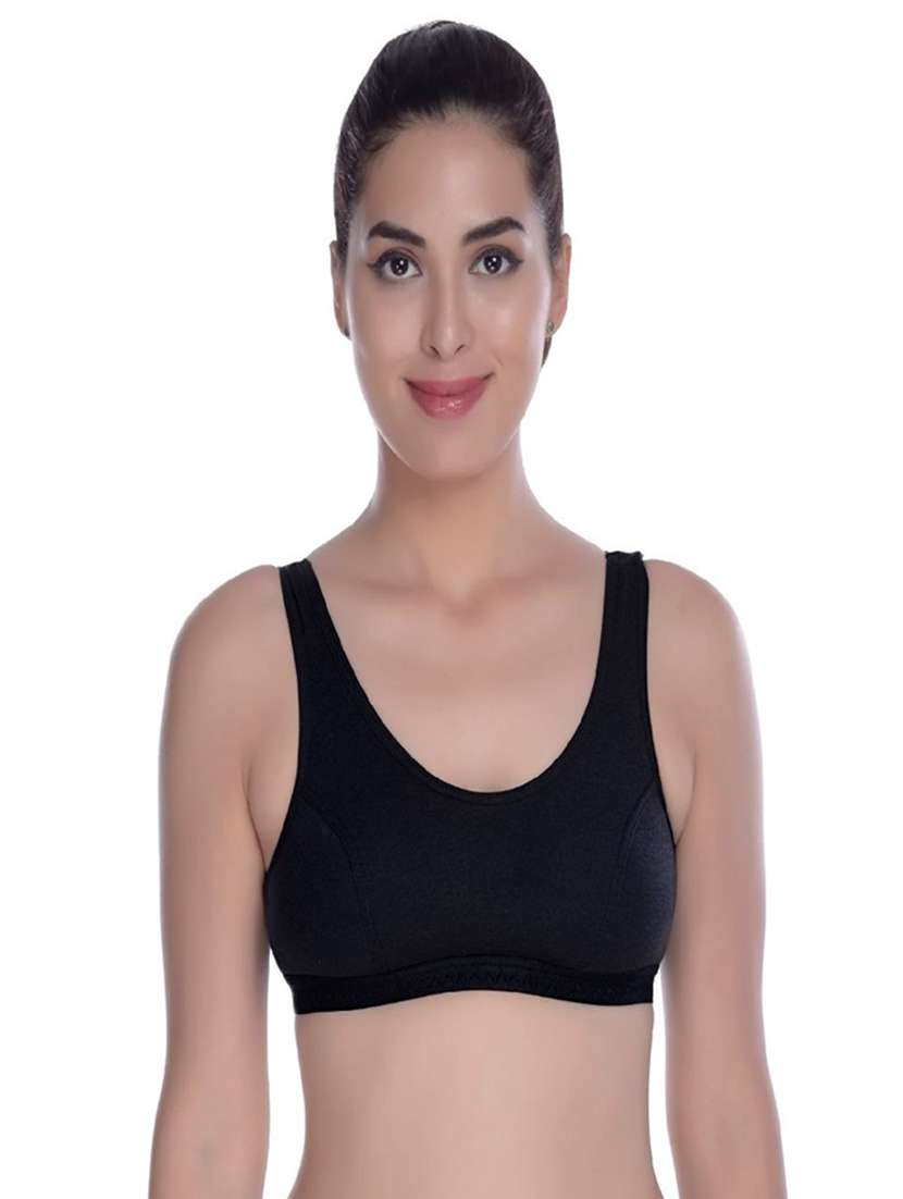 non-padded sports bra