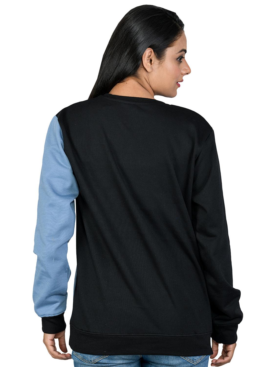 women's color block sweatshirt - 20474577 - Standard Image - 2