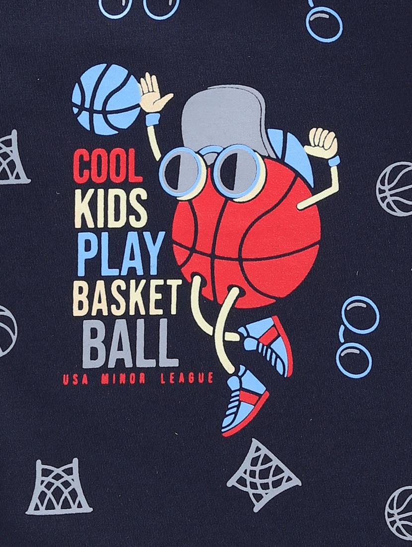 boys round neck printed t-shirt - 20476059 - Standard Image - 2