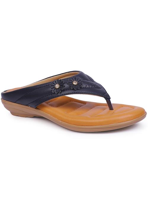 women black cut work flats - 20476183 - Standard Image - 0