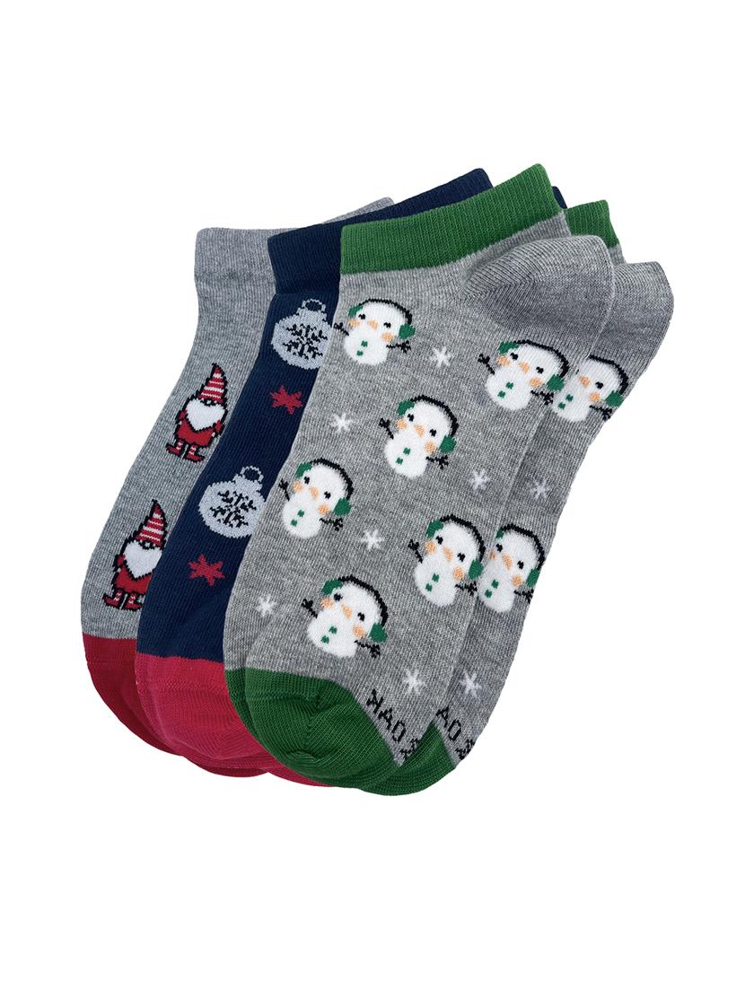 pack of 3 ankle length socks - 20476211 - Standard Image - 2