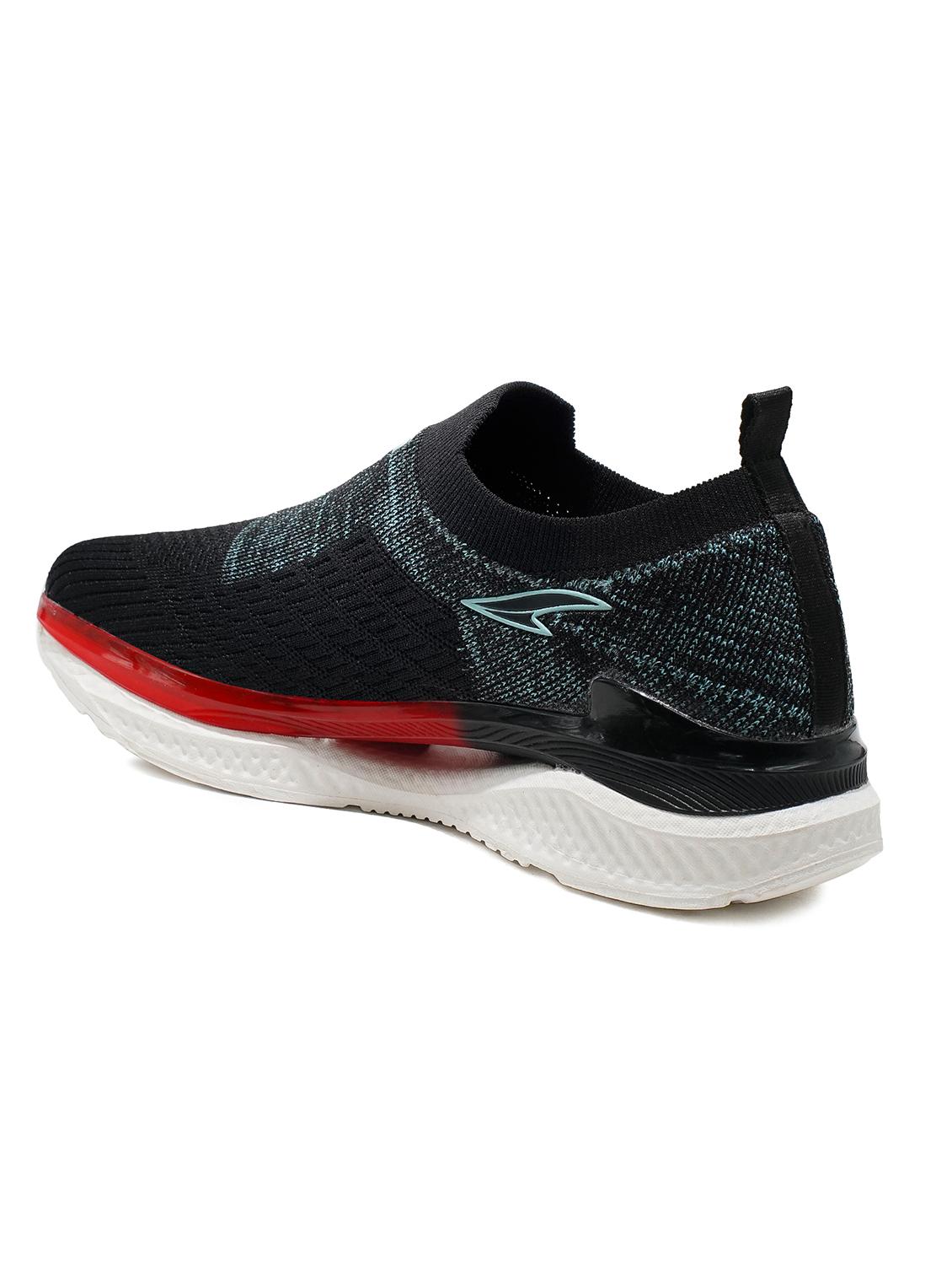 men self designed black slip on sport shoe - 20477993 - Standard Image - 2
