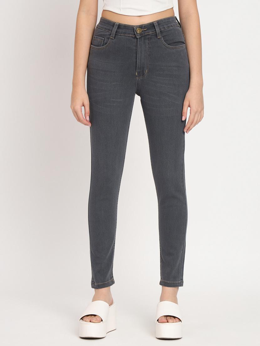 women's plain slim fit jeans - 20483870 - Zoom Image - 0