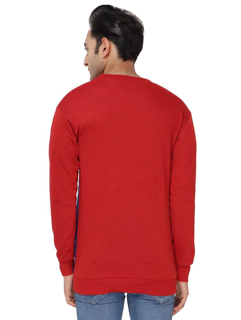 mens color block sweatshirt - 20484385 -  Standard Image - 2