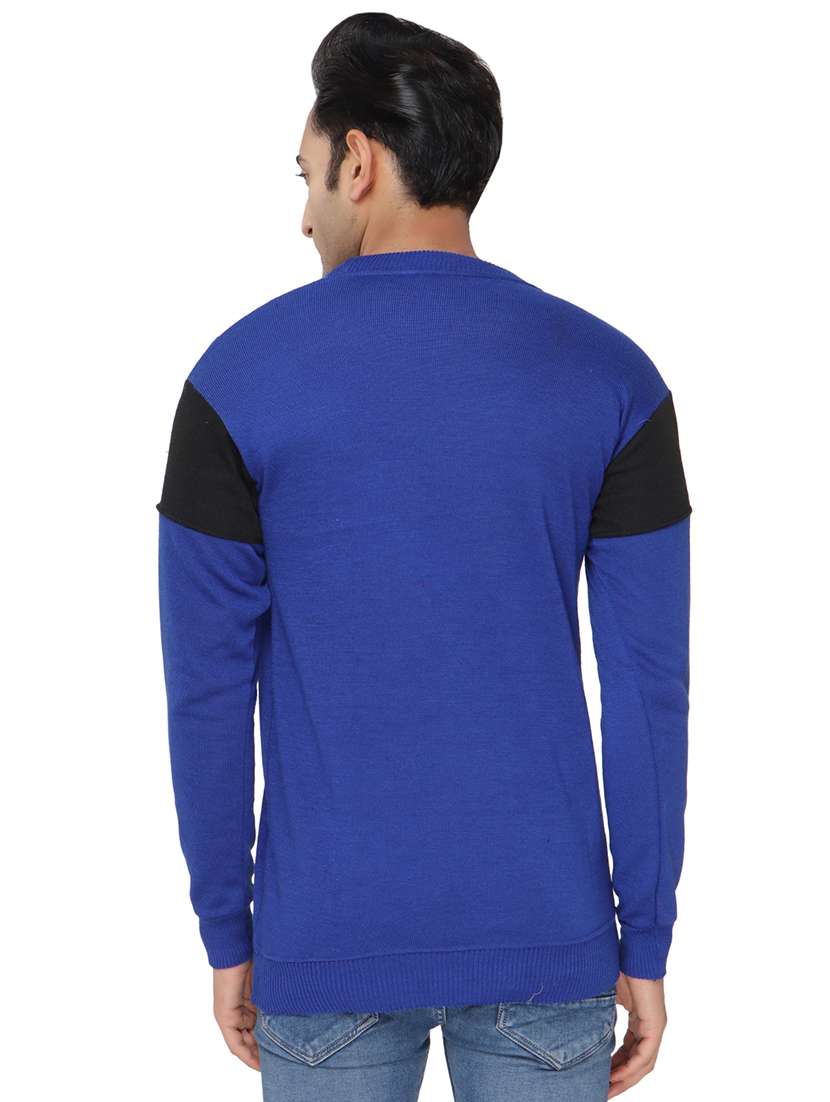 mens color block sweatshirt - 20484390 -  Standard Image - 2