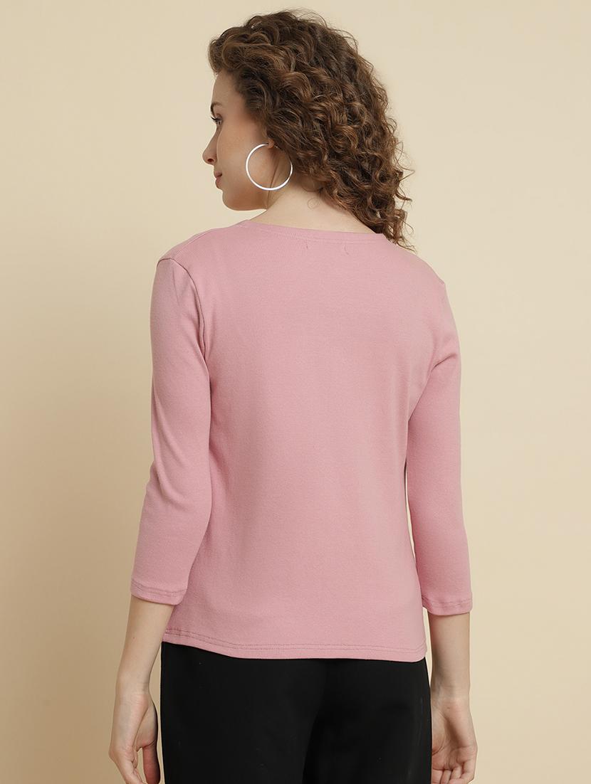 pink solid regular shrug - 20484475 - Standard Image - 2