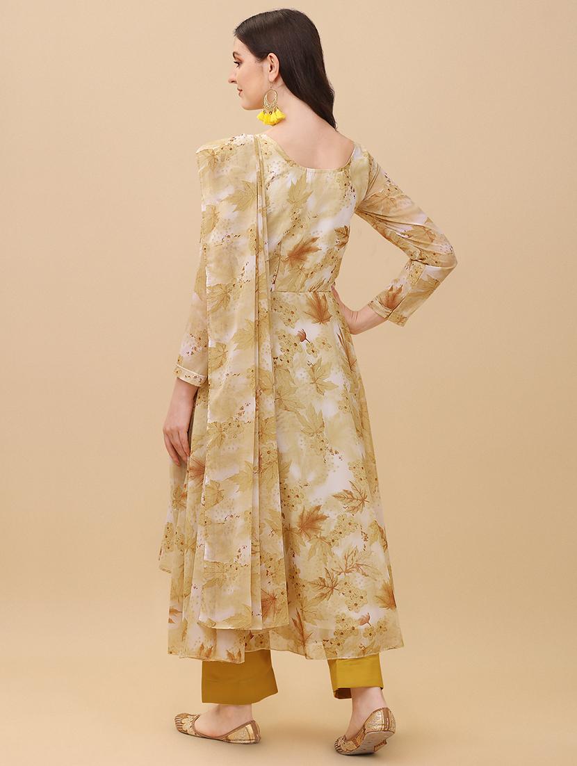 women printed kurta pant set with dupatta - 20484587 - Standard Image - 2