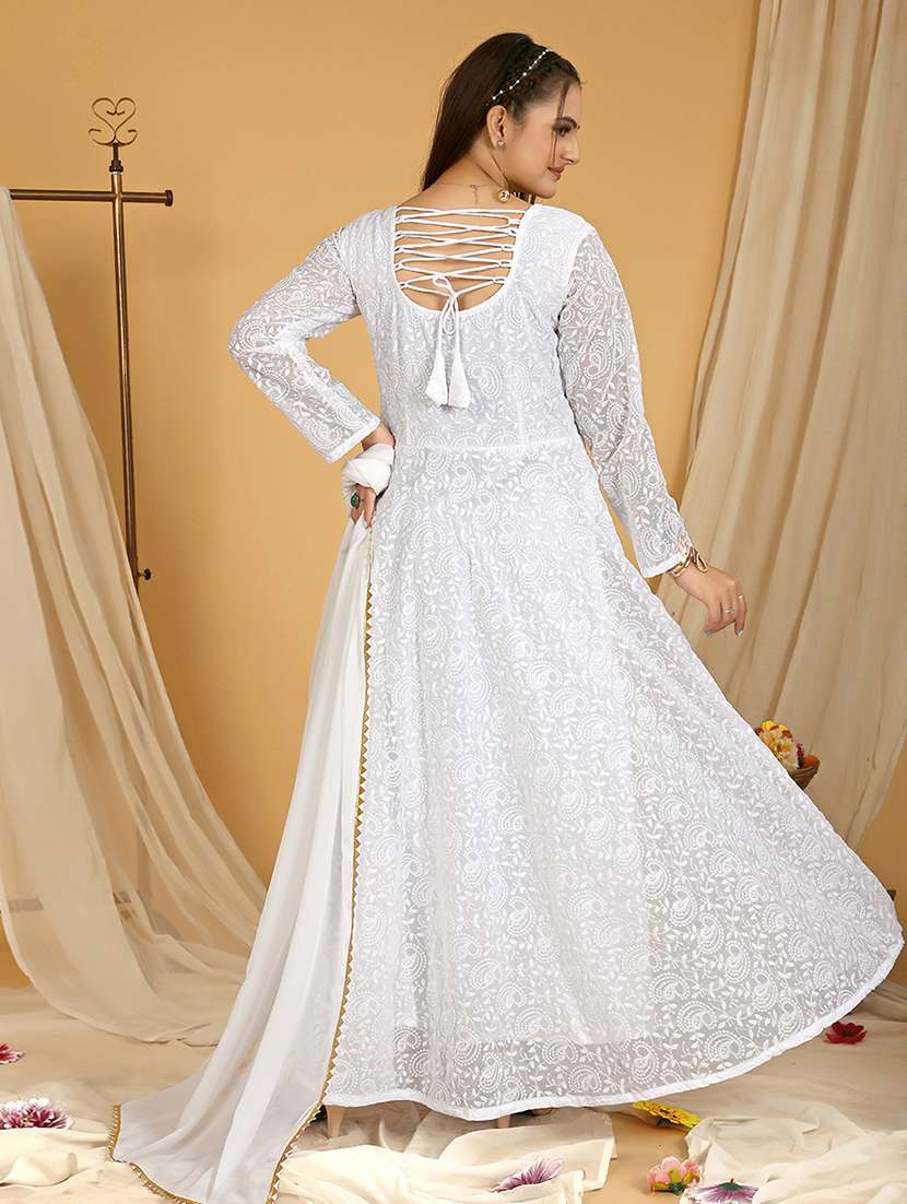 women embroidered kurta dupatta set - 20484630 -  Standard Image - 2