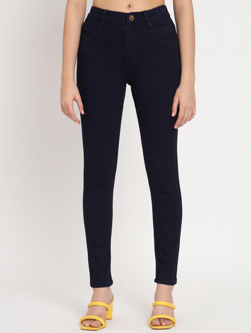women's plain slim fit jeans - 20484646 - Zoom Image - 0