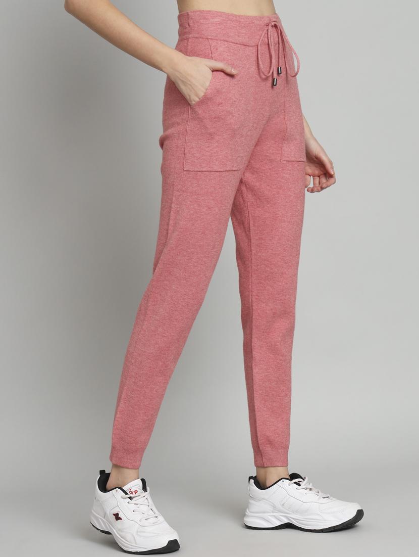 peach wool jogger - 20486342 - Standard Image - 2