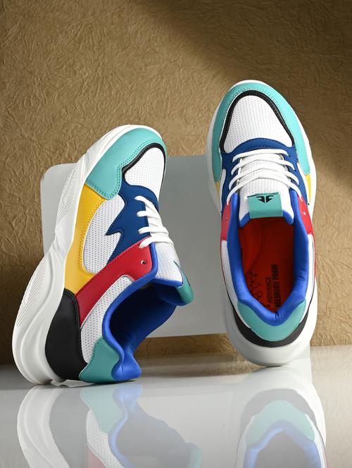 men color blocked sport shoe - 20486755 -  Standard Image - 0