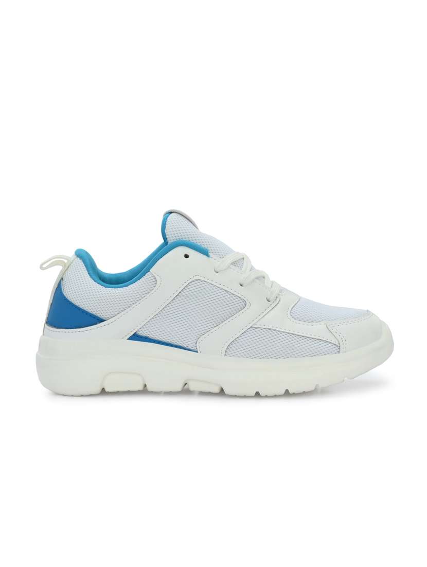 girls white lace up sport shoe - 20486796 - Standard Image - 2