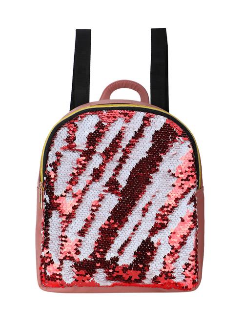 pink sequined fashion backpack - 20486885 -  Standard Image - 0