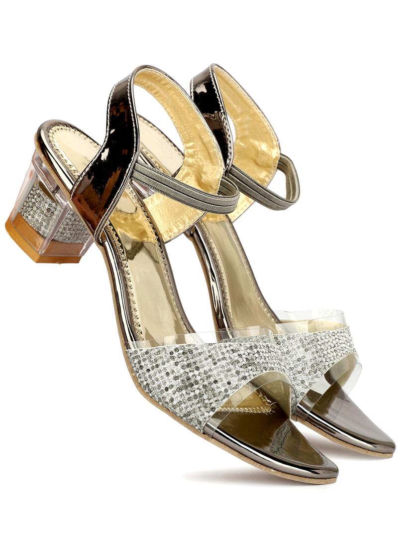 women embellished back strap sandal - 20488165 - Standard Image - 2