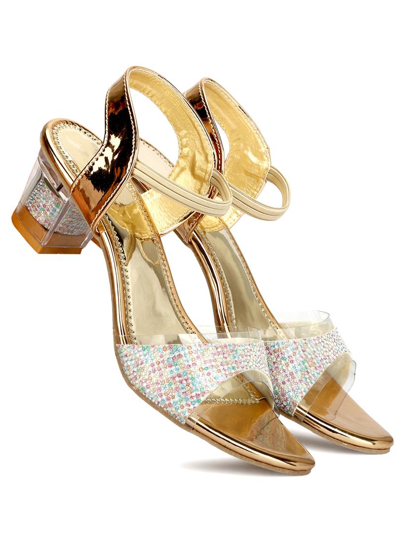 women embellished back strap sandal - 20488167 - Standard Image - 2