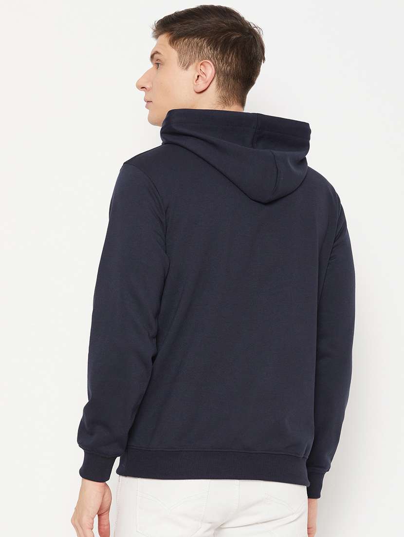 navy blue chest print regular sweatshirt - 20488568 -  Standard Image - 2