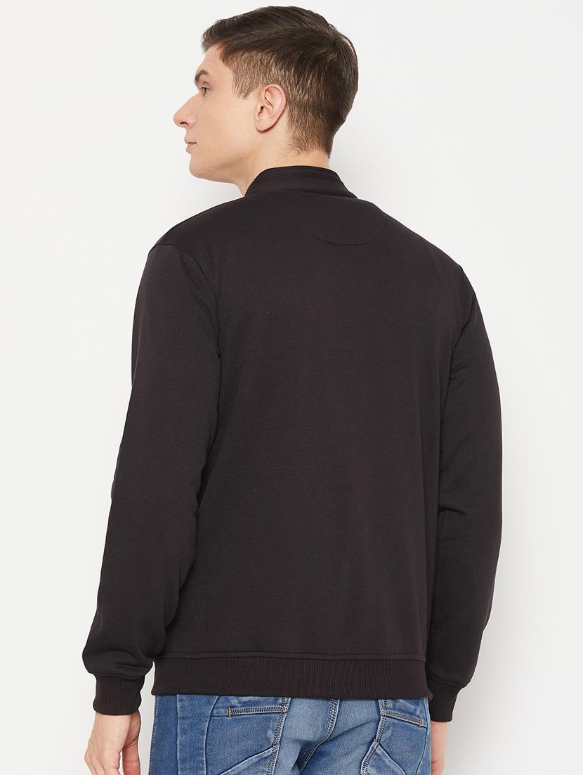 black placement print regular sweatshirt - 20488571 - Standard Image - 2