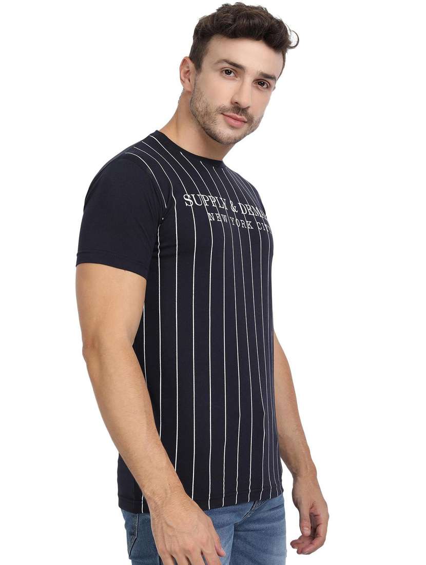 black printed front print t-shirt  - 20492782 -  Standard Image - 2