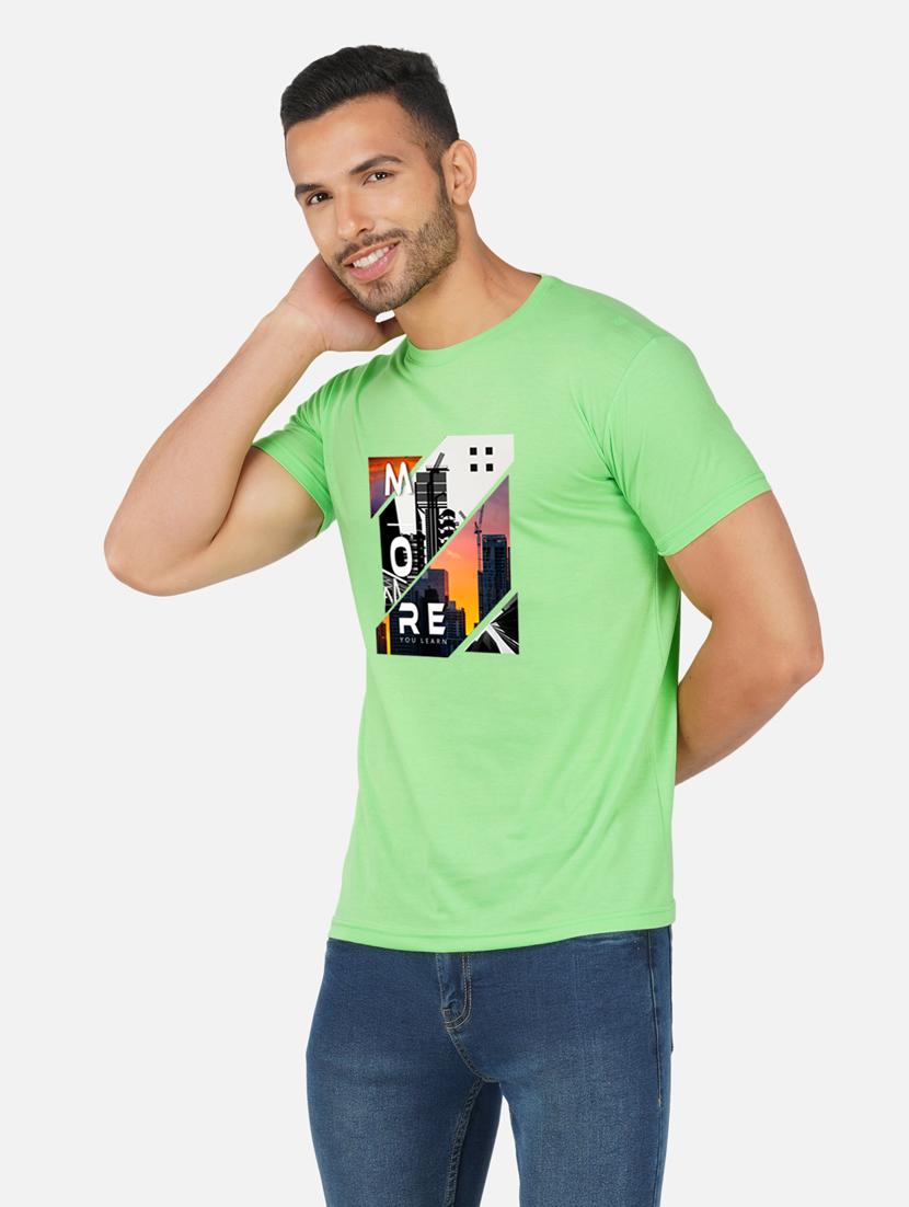 men chest print short sleeve t-shirt - 20492846 - Standard Image - 2