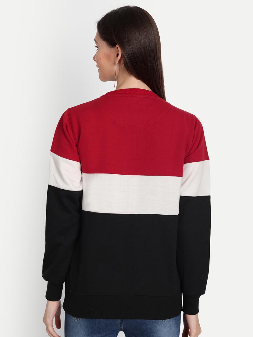 women colourblocked sweatshirt - 20495888 - Standard Image - 2
